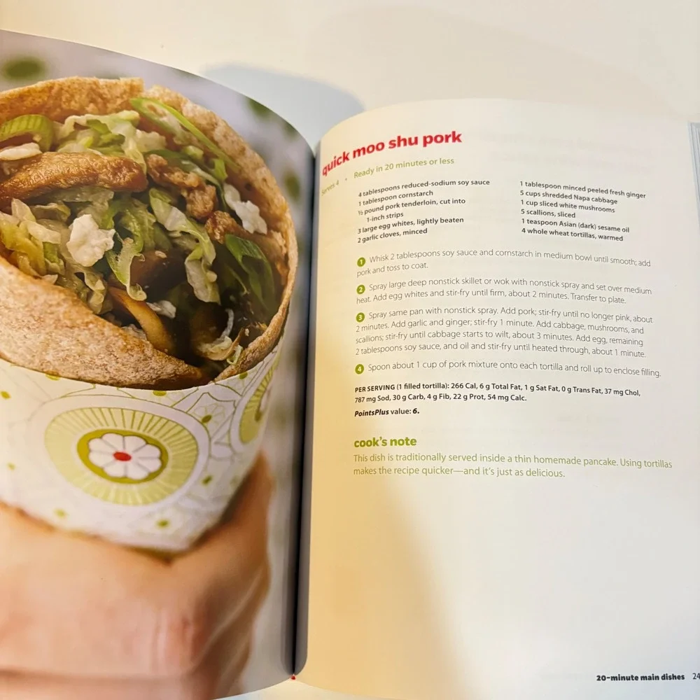 Weight Watchers What to Cook Now 300 Recipes Cookbook PointsPlus Healthy Eating